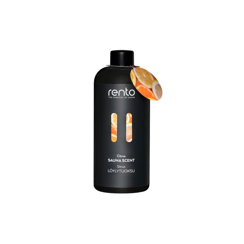 Rento Sauna Infusion: Natural Sauna Infusion with Refreshing Citrus Fragrance,