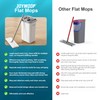 JOYMOOP Microfiber Flat Mop and Bucket System, Mops for Floor
