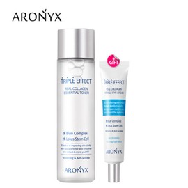 Mediflower Aronix Triple Effect Real Collagen Toner 150ml + Triple Effect Eye Cream 40ml / 아로닉스 트리플 이펙트 리얼 콜라겐 토너 150ml+트리플 이펙트 아이크림 40ml