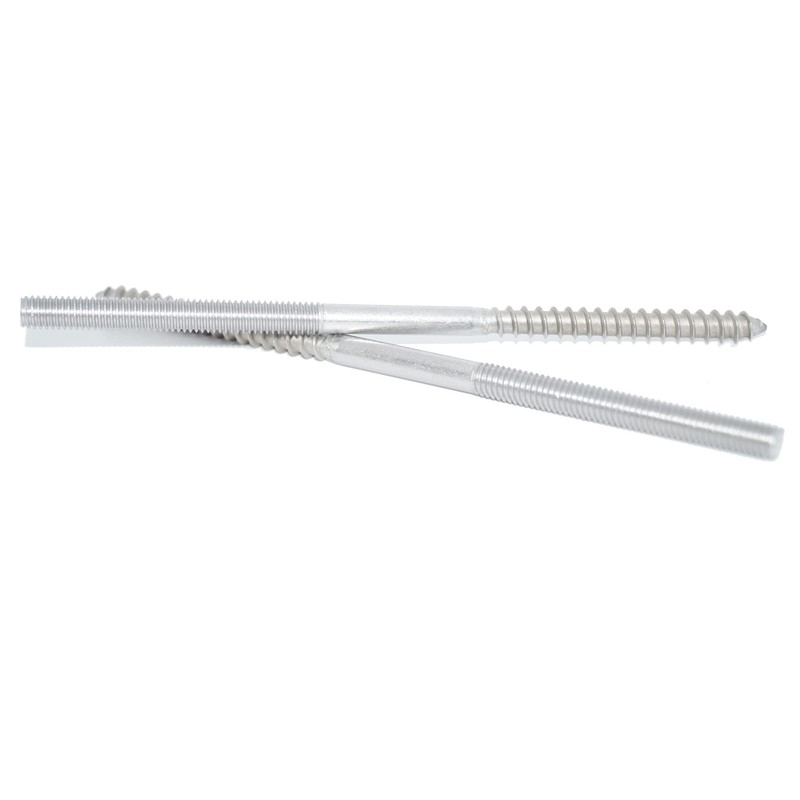 Hanger Bolts M8 x 120 Pack of 5 Screw Pins