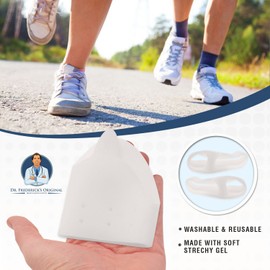 Dr. Frederick's Original Deluxe Ball of Foot Cushions & Bunion Pad - 2 Pieces - Foot Pads to Help Relieve Hallux Valgus, Tailor's Bunion, and Forefoot Pain - Get Back to Your Active Lifestyle