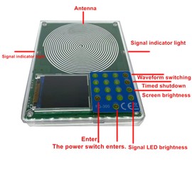 FG-300 5V Function Signal Generator 0.001Hz-200KHz 1.8-Inch TFT Color Screen 7.83Hz Multiple Waveform Schumann Wave