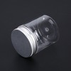 Mini 50ml Cosmetic Cream Dispensing Empty Plastic Bottle Silver Cap 50ml Empty Bottle 15ea