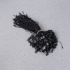 Healifty Pack of 950 Black Tag String Nylon Lock Black