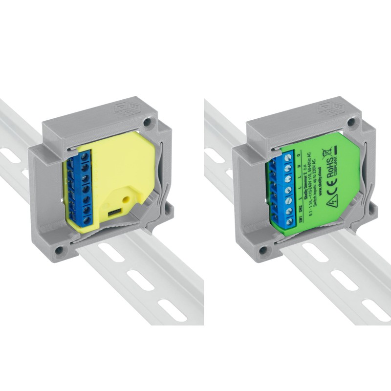 Print Worth 3D Allstar Universal DIN Rail / Wall Mount