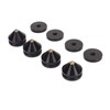 Aluminum Alloy Speaker Stands Shockproof Adjustable Isolation Feet for Turntable