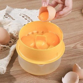 Separador De Yema De Huevo, Extractor De Yema De Huevo Color Azul