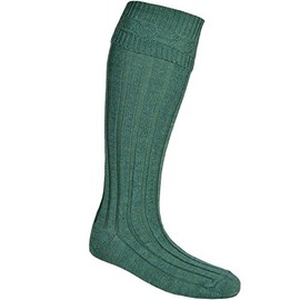 USA Kilts Men's Kilt Hose Socks Large Lovat Green