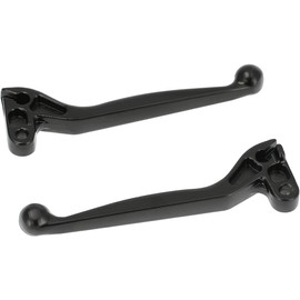 AKF Set: Hand lever - solid aluminum, brake and clutch lever - black - for Simson S50, S51, S53, SR50, KR51/2 Schwalbe