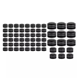 Unbranded Black Cut Engine Topper Bolt Cap Covers For Harley Night Train EFI FXSTBI FXSTB