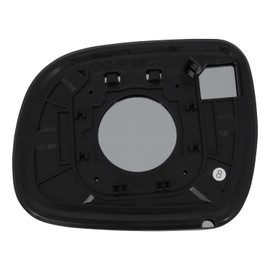 Passenger Side Mirror Glass Assembly With Plastic Backing Plate (Non-Heated) Compatible with 2004-2010 Toyota Sienna