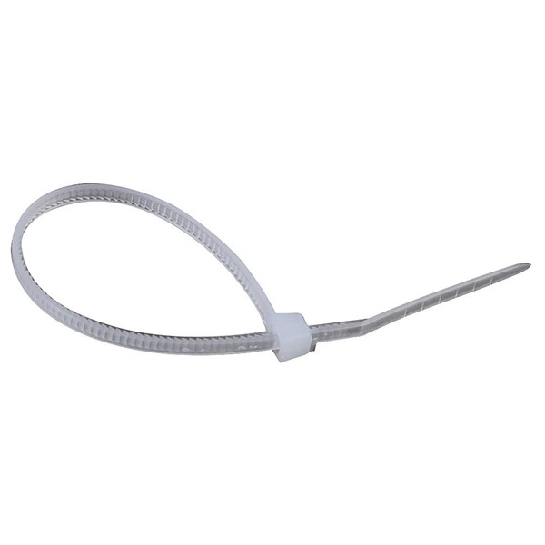 Cable TIE, 100X2.5MM NAT 1000PK, Ties Accessories, Qty X 1000