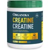 Organika Canadian-Made Creatine Powder- Pure Micronized Creatine Monohydrate - Helps Build Lean Muscle, Increase Strength, and Improved Recovery and Performance for Men and Women - 500g, 100 servings