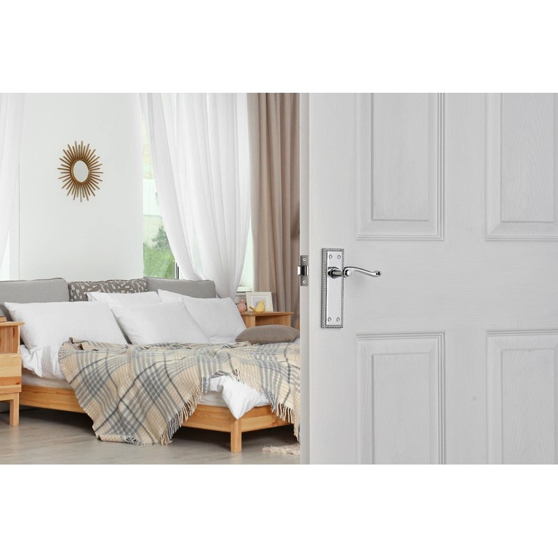 Designer Levers - Georgian Roped Design Lever Door Handles -