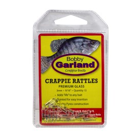 Bobby Garland Crappie Rattles 15 Pack, Multicolor, One Size