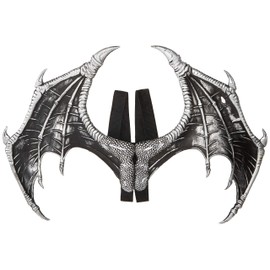 HMS Unisex-Adult's Supersoft Mini Silver Sentinel Dragon Wings, One Size