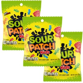 Sour Kids Original, 3.6 Ounce Bags (Pack of 3)