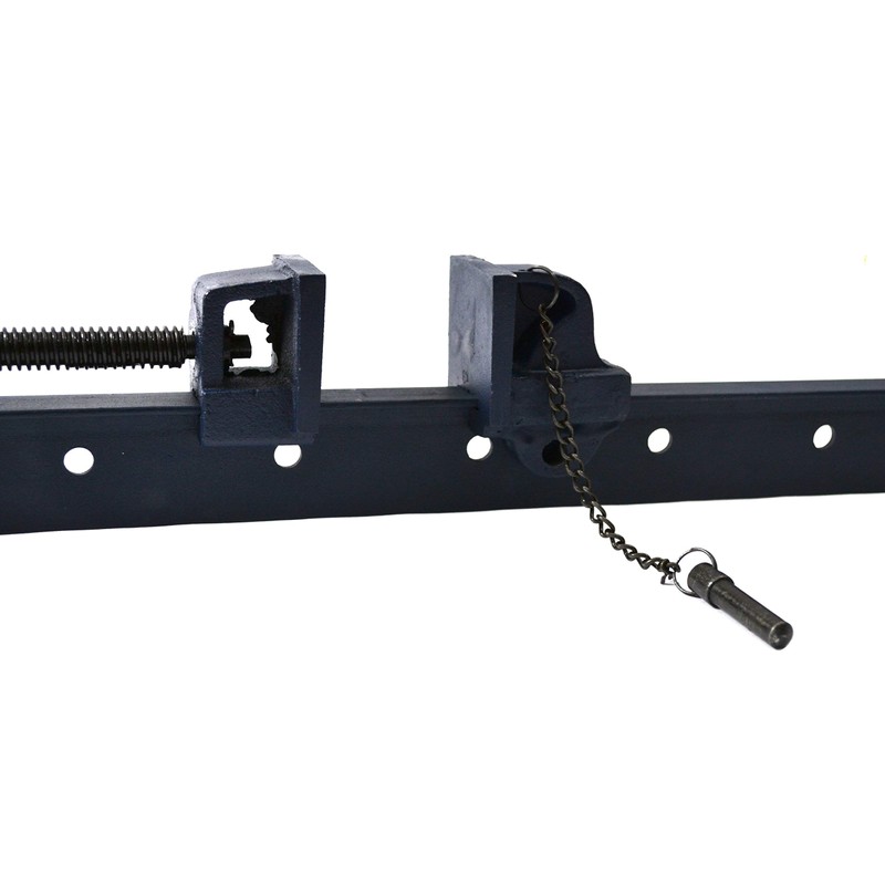 Groz 60-inch T-Bar Woodworking Clamp | Heavy Duty | Malleable