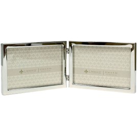 Lawrence Frames Metal Frame, Standard, Silver, 6x4 Double