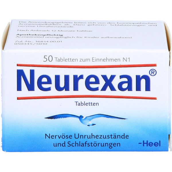 Heel Neurexan Tabletten bei nervösen Unruhezuständen und Schlafstörungen, 50 St. Tabletten
