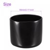 sourcing map 4 Pack 55mm ID Black Screw Thread Protectors