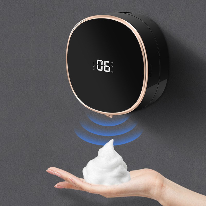 Automatic Soap Dispenser Foaming Hand Free Wall Mount Foam Rechargeable