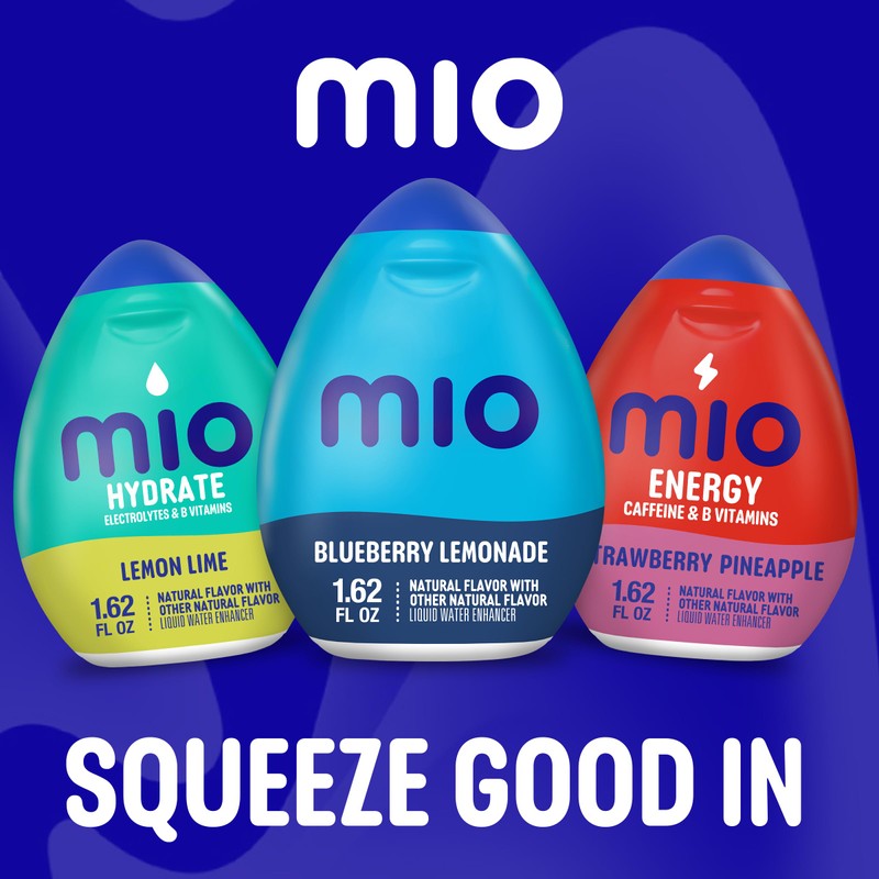 Mio Liquid Water Enhancer, Blueberry Lemonade, 1.62 Oz (Pack -