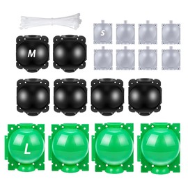 Rigute 18 Pack Tree Root Growing Box, Rooting Ball Grafting Tools,High Pressure Plant Propagation,Air Layering pods, Grafting Ball Device for Plant Cutting Seedlings