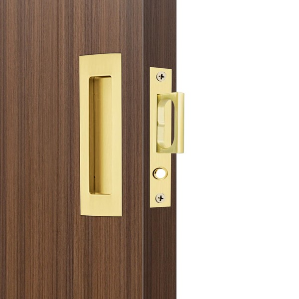 Dontay Sliding Pocket Door Handles, 304 Stainless Steel Non Locking