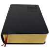 Thick Leather Journal for Men Women, Black Notebook Leather Notebooks