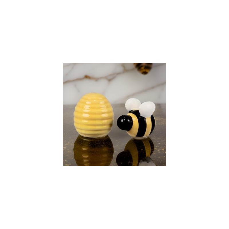 Beehive Salt & Pepper Shaker Set (Bee)