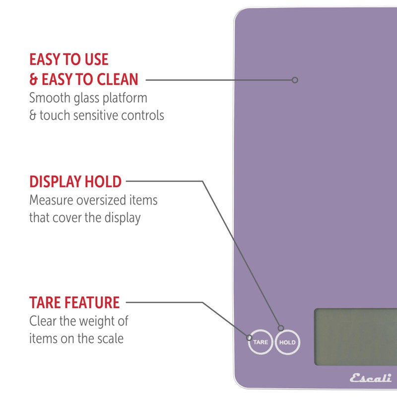 Escali Arti Classic Digital Coffee Scale Espresso Scale and Countertop