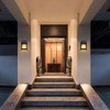 OUGETHER Solar Wall Lights Outdoor, Wireless Dusk to Dawn Porch