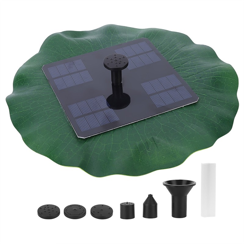 8V 1.6W Solar Powered Fountain Brushless Motor Water Pump Outdoor