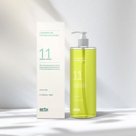 Erti Cleansing Gel 11 Cleansing Gel for Skin Balancing 480ml Hypoallergenic, slightly acidic moisturizing cleansing / 에르띠 클렌징젤 11 클렌징 젤 포 스킨 밸런싱 480ml 저자극 약산성 수분세안
