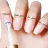 AILLSA Esmalte de uñas de gel blanco lechoso, jalea translúcida