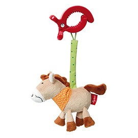 sigikid, Mädchen und Jungen, Anhänger Pferd, PlayQ Kuller Bullerfarm, Braun, 41546