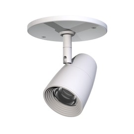 VEOLUX LED Modern Spotlight, Indoor Accent monopoint Lighting Fixture, 10W 3000K for Bookshelf, Art Gallery, Bedroom, Showroom, Kitchen, CRI 90, 35° Angle, ETL Listed,3 Years Warranty, White