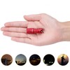 SdeNow Mini Flashlight Keychain EDC 200 lumens USB Micro Rechargeable