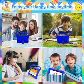 OEM 7" Touch Screen Android Wi-Fi Tablet PC with Quad Core Processor 2GB Memory USB Type-C for Kids Educational Usecolor: Deep Blue, front camera: 0.3MP, hard drive capacity: 32 GB, ram: 2 g, rear camera: 2MP