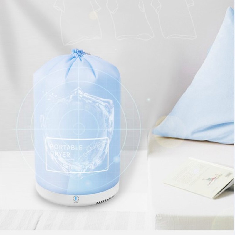 Portable Household Clothes Drying Bag Mini Folding Electric Dryer Machine