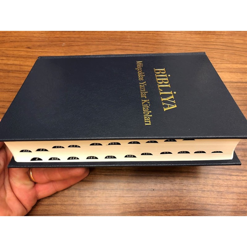 AZERI Bible Latin Script HB Thumb Index