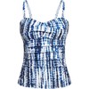Holipick Tankini Top for Women Twist Front Bandeau Swim Top