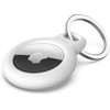 Belkin F8W973btWHT-A AirTag Case, Key Holder, Key Ring, White
