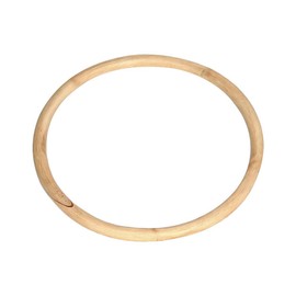 ZooBoo Wing Chun Rattan Ring - Natural Wood Rings Wing Tsun Kung Fu Legs Hand Strength Training Equipment Yewen Sau Sticky IP Man Siu Lum Kung Fu Rings - Rattan 11 inch