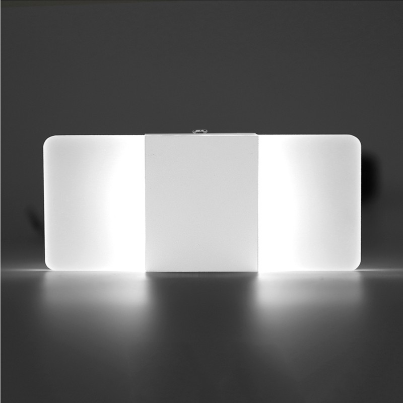 LED Acrylic Indoor Room Wall Mounted Sconce Light Bed Night