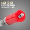 DEWAY Automatic Fuel Transfer Pump with Auto-Stop, 3X More Powerful
