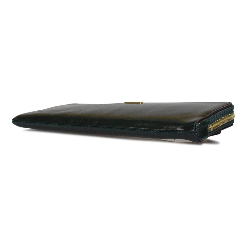 Balcos Women's L-Shaped Long Wallet, Lola Wallet, Genuine Leather, Zipper,