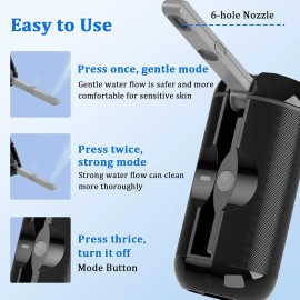 VITCOCO Portable Electric Travel Bidet Sprayer, Waterproof for Personal Hygiene Cleaning