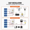 PV Combiner Box for Solar Energy System 4 String 15A